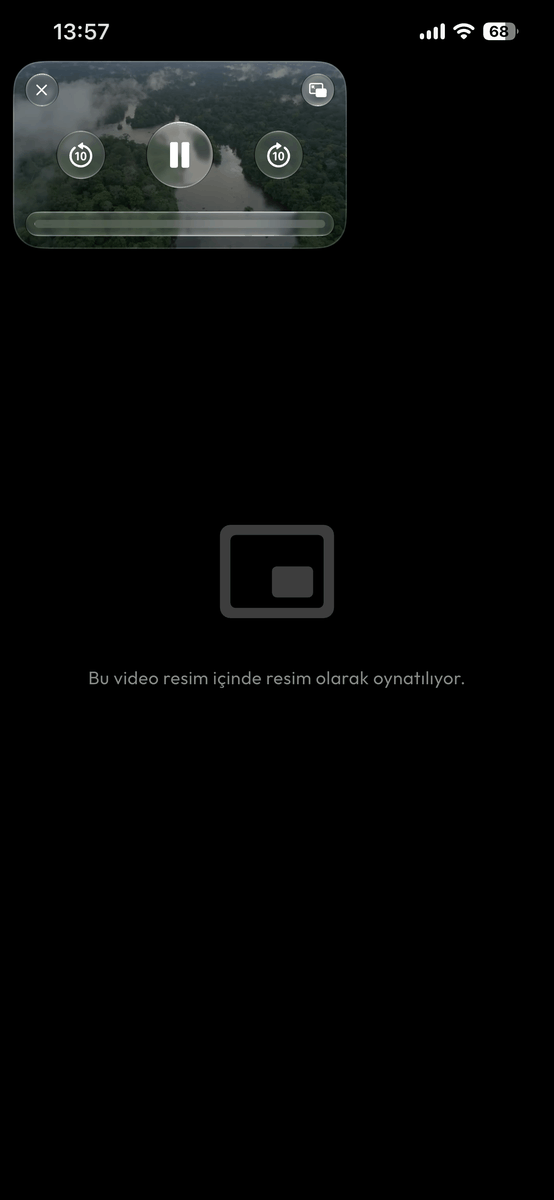 AlsephinaIPTV Resim İçinde Resim Modu